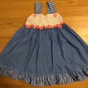“Eleanor Rose” dress size 4-5 In EUC